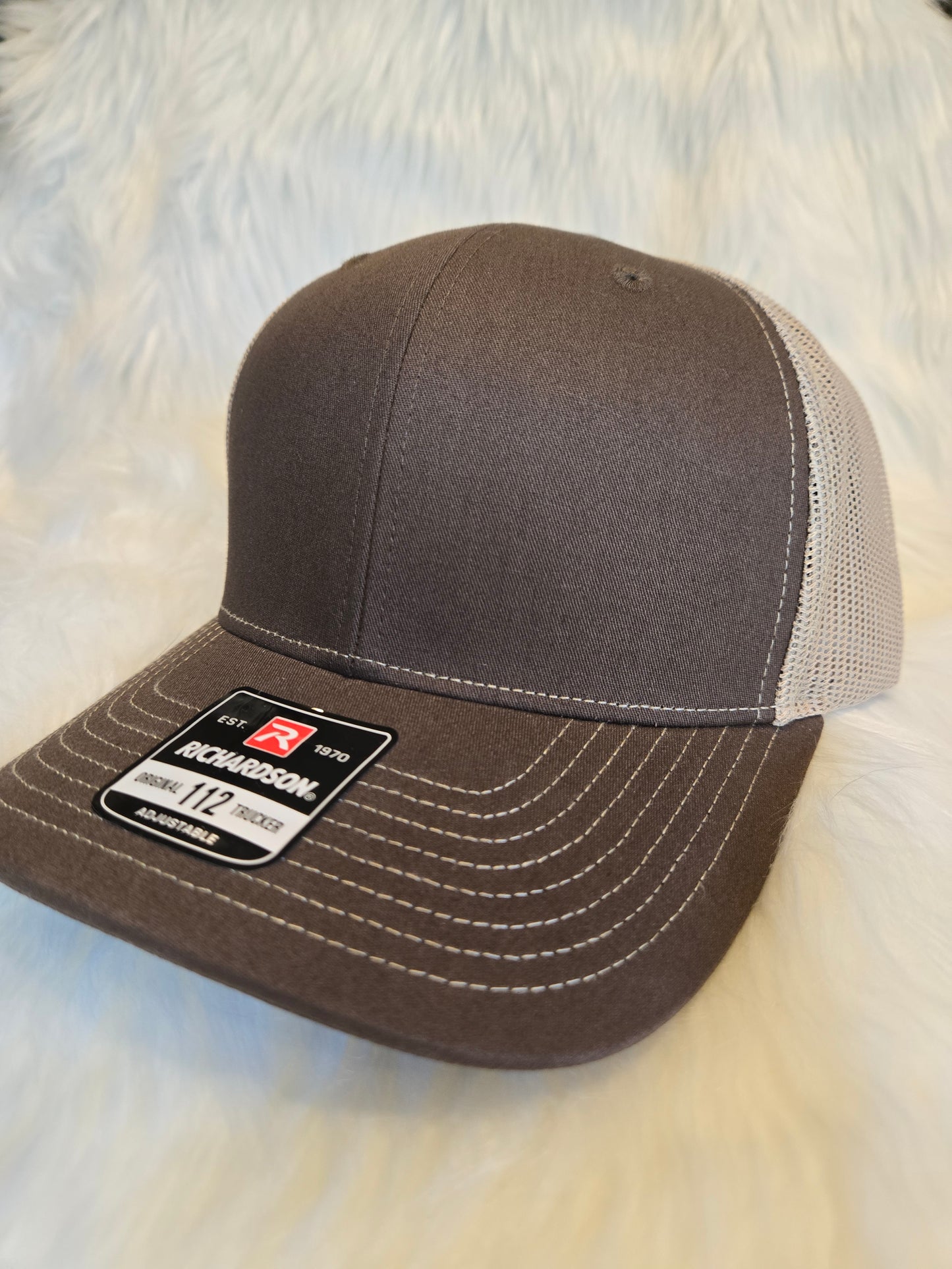 Richardson 112 with Leatherette Patch