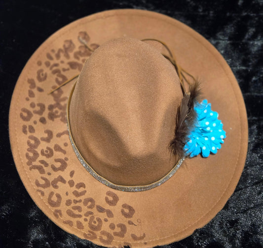 Leopard Engraved Hat