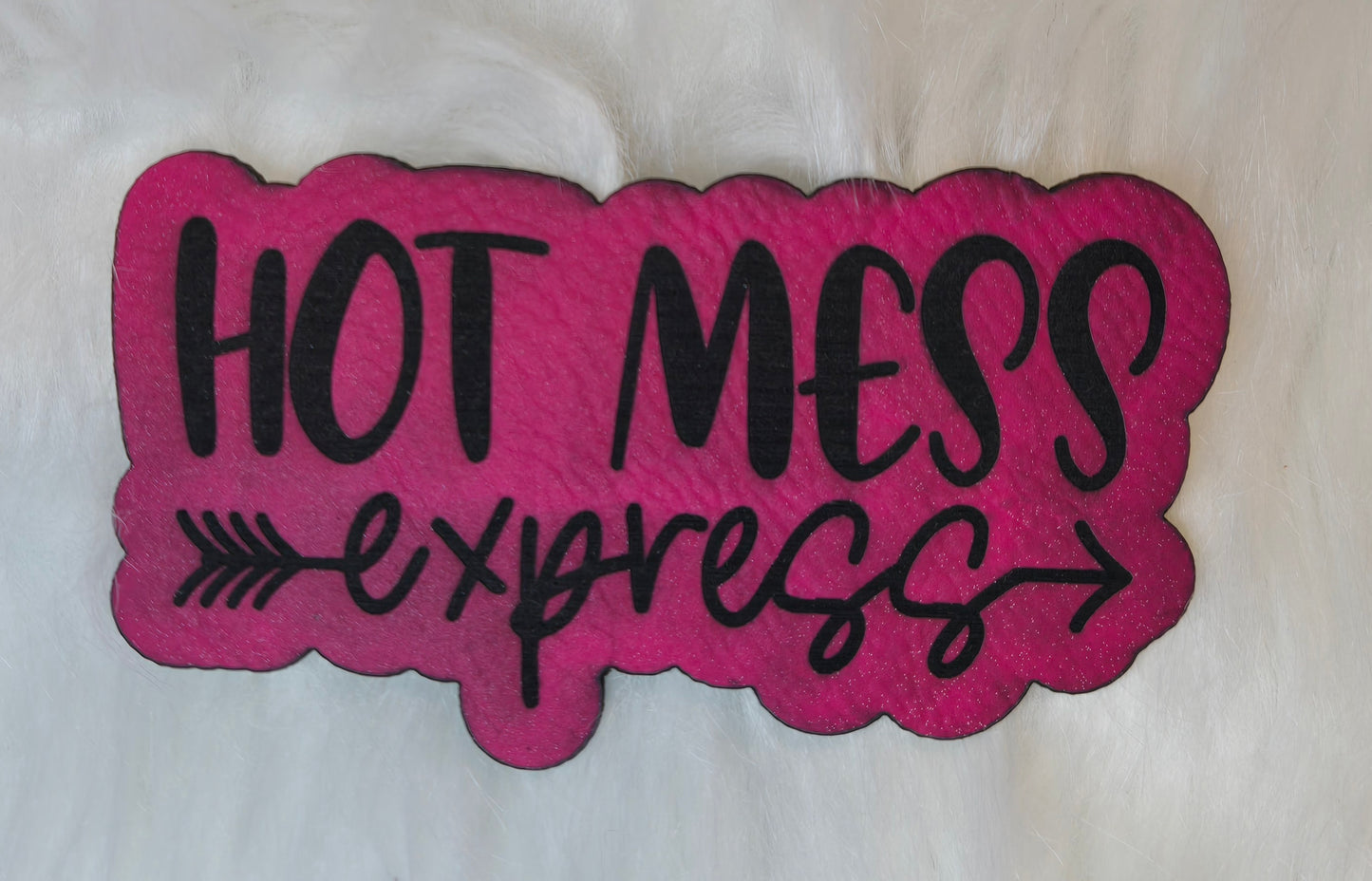 Hot Mess Express Leatherette Patch w/ Richardson 112 Trucker Hat