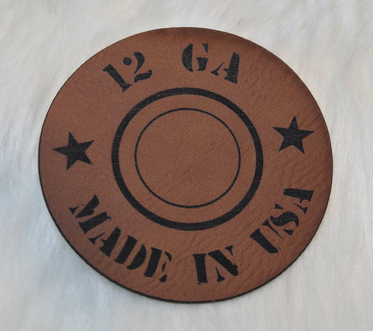 12 Gauge Leatherette Patch w/ Richardson 112 Trucker Hat