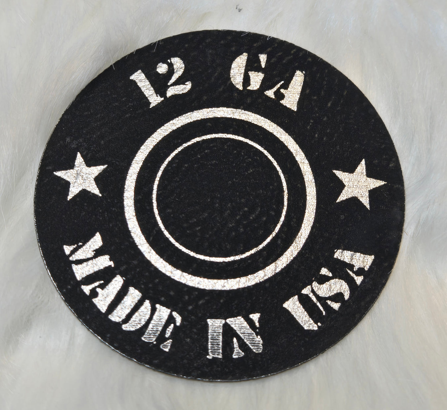 12 Gauge Leatherette Patch w/ Richardson 112 Trucker Hat