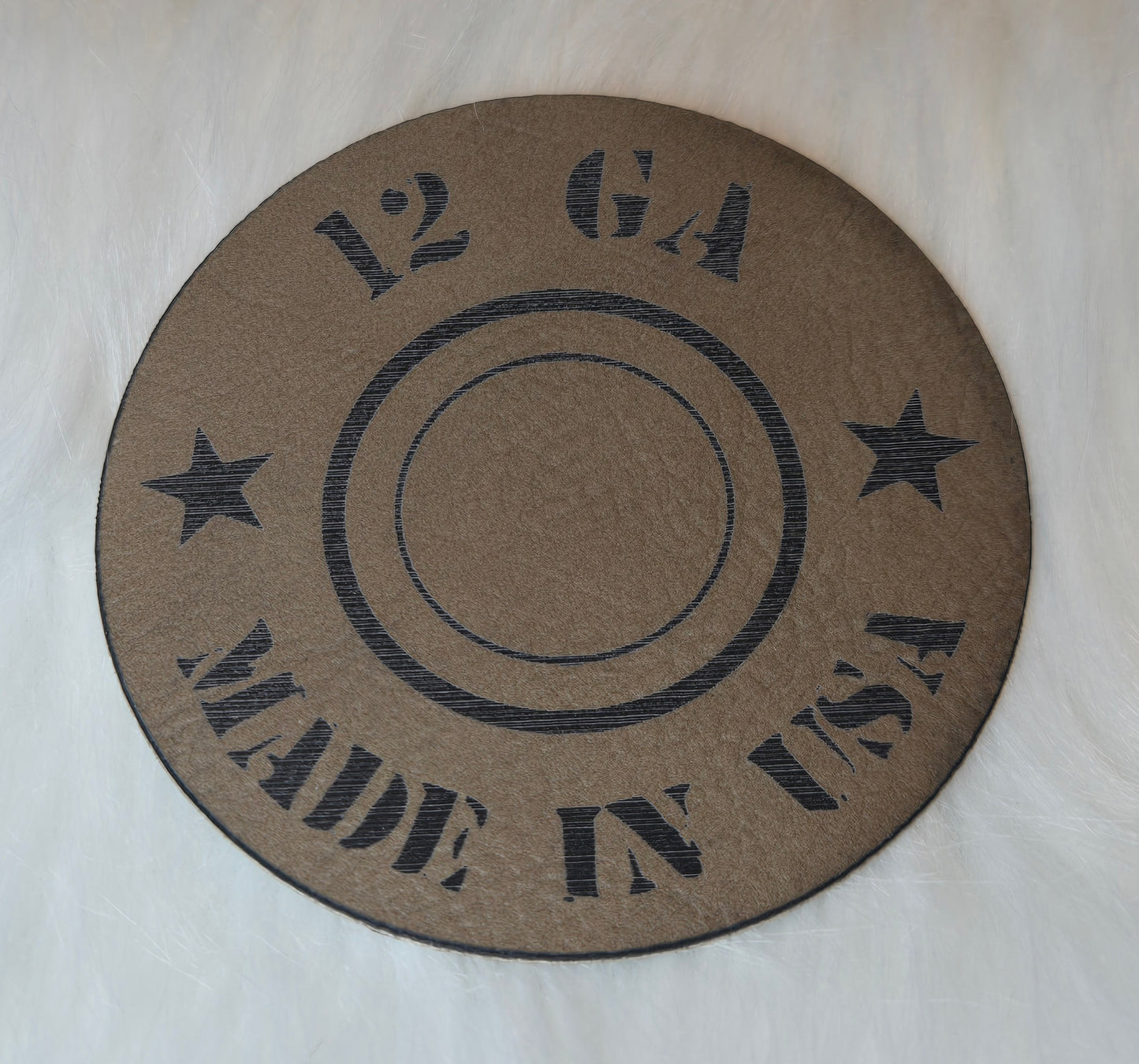 12 Gauge Leatherette Patch w/ Richardson 112 Trucker Hat