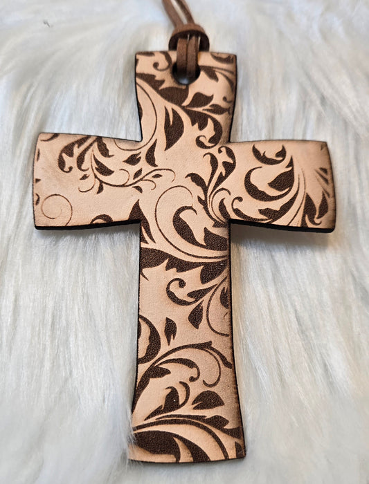 Cross with flourish