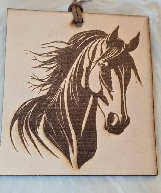 Horse Square Leather Freshener